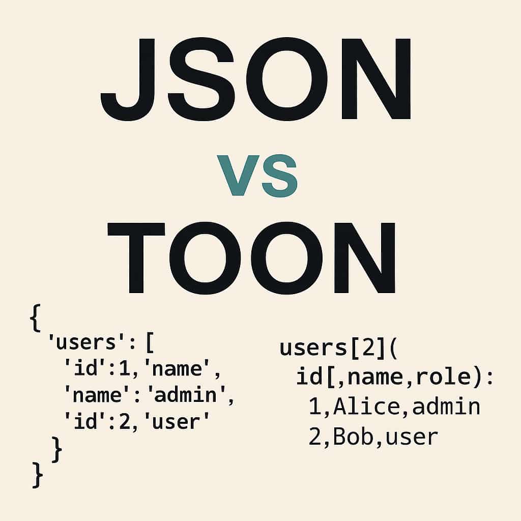 TOON vs JSON: Un Enfrentamiento Moderno de Formatos de Datos