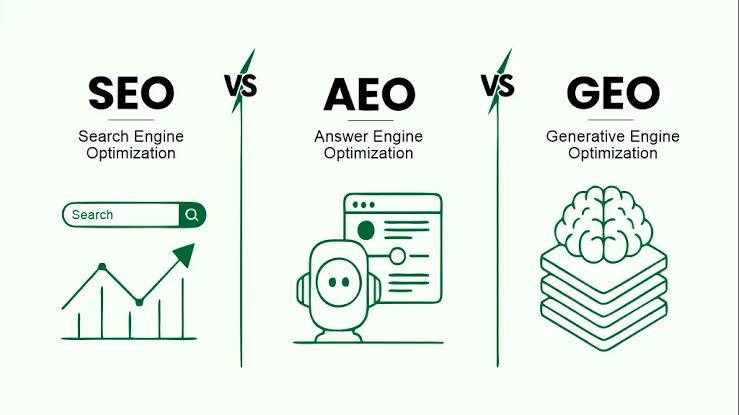 SEO vs GEO vs AEO: diferencias y estrategias para posicionar en la era de la IA